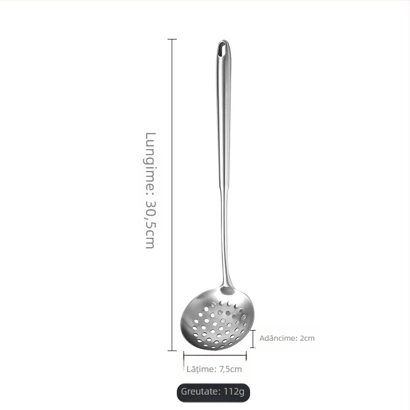 Set de linguri și spatule din oțel inoxidabil 304 – ustensile de bucătărie, spatulă mică, spatulă pentru omletă, durabil și rezistent la temperaturi înalte