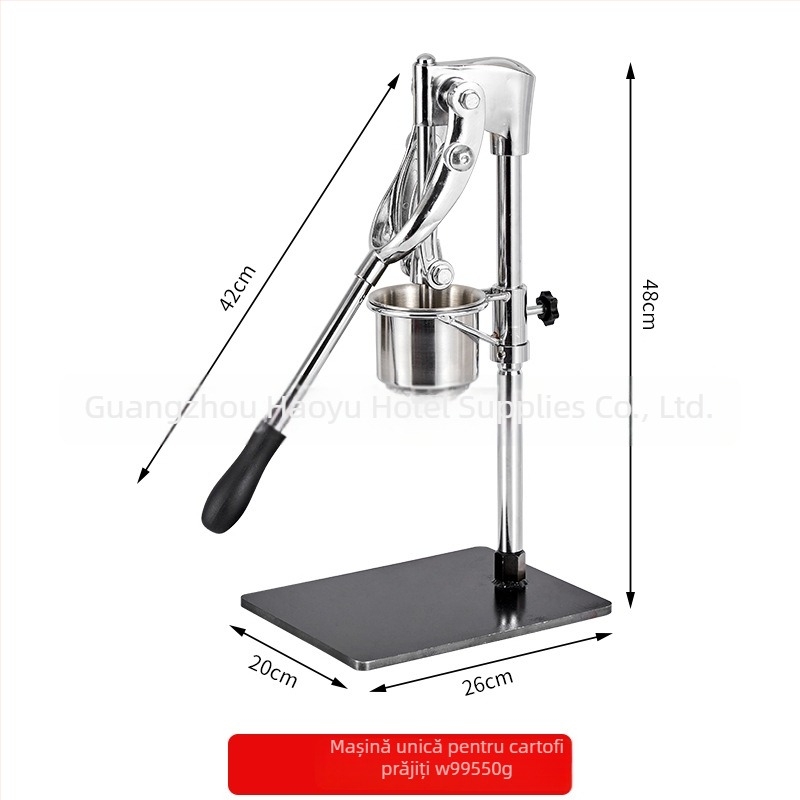 Extragator manual pentru cartofi pai, uz comercial, model 012