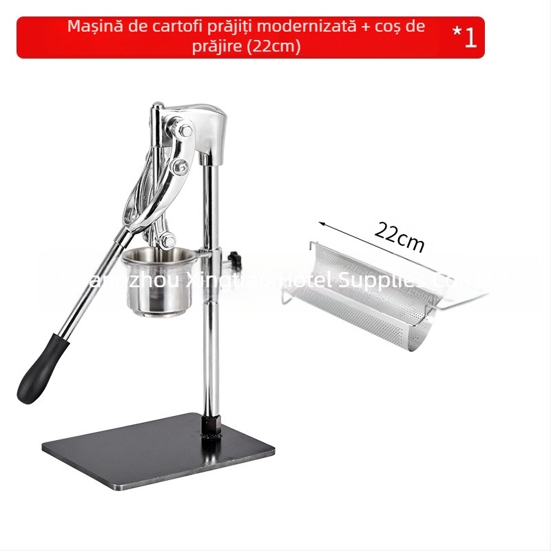 Extragator manual pentru cartofi pai, uz comercial, model 012