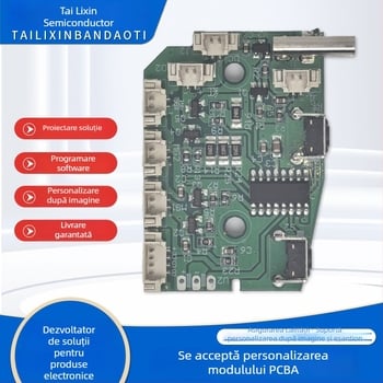 Jucărie educațională pentru învățare timpurie cu control vocal și iluminare, cip vocal muzical, soluție de cip, mască OTP și ambalaj
