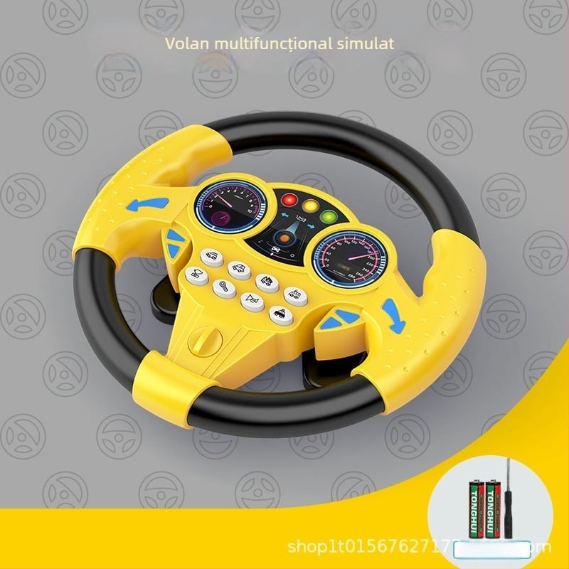 Jucărie educațională pentru învățare timpurie cu control vocal și iluminare, cip vocal muzical, soluție de cip, mască OTP și ambalaj