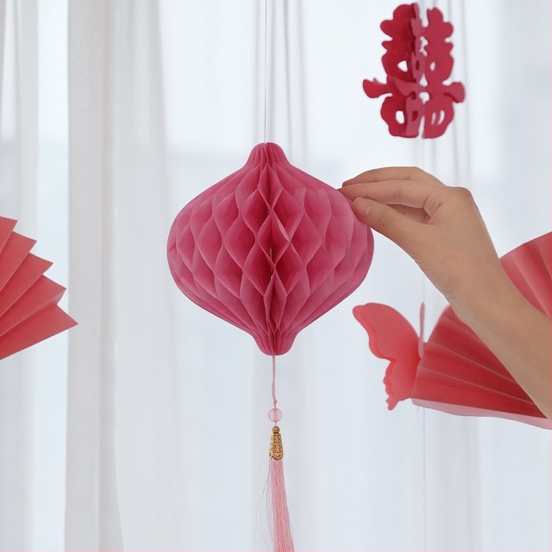 Set de decor pentru nuntă cu ghirlande cu Două Fericiri, perdele pentru camera miresei, felinare și pandante