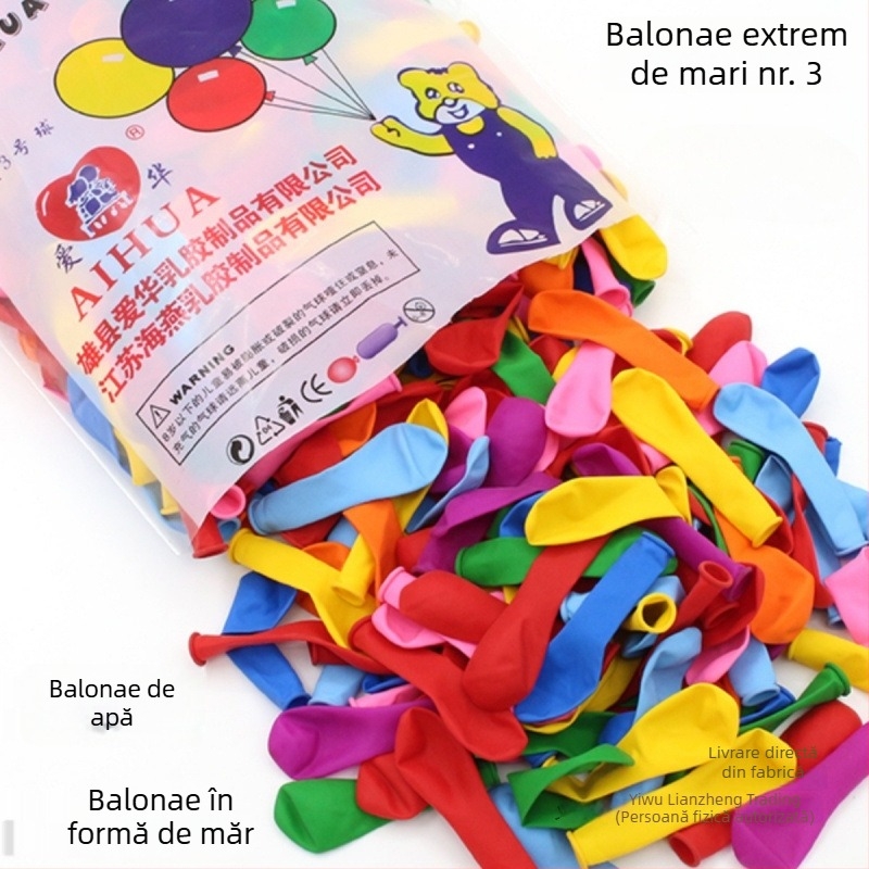 Baloane colorate cu apă pentru tragere la țintă, baloane de 12 inch pentru copii