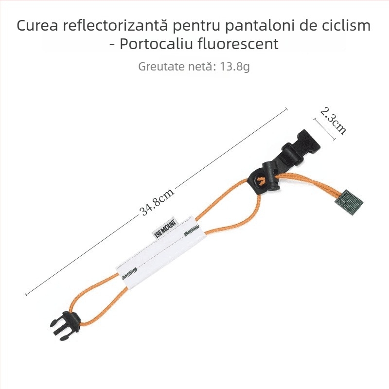Bretele reflectorizante pentru picior, pentru ciclism, plimbări nocturne și alergare