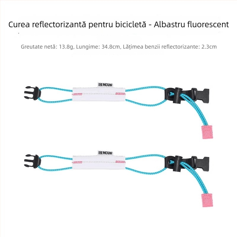 Bretele reflectorizante pentru picior, pentru ciclism, plimbări nocturne și alergare