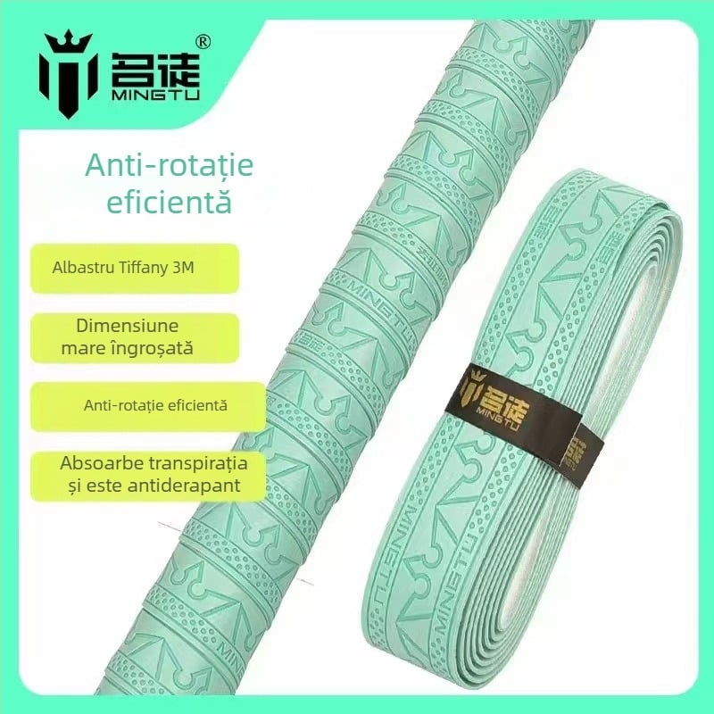 Înveliș pentru mâner de undiță din PU, absorbant la transpirație, anti-rotire, 2 m sau 3 m, culori: negru și Tiffany Blue
