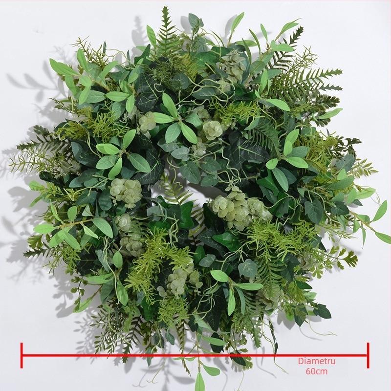 Nou aranjament floral pentru masă de nuntă cu coroană, suport electroplatinat, fundal floral pentru perete și vitrină cu flori artificiale.