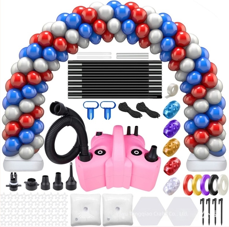 Arc de Balon – Arc Circular pentru Nuntă din Fier Forjat, Decor de Spațiu