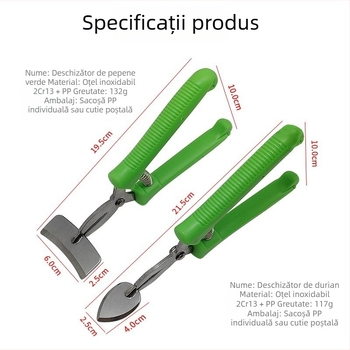 Instrument de deschidere pentru pepene și durian, clește pentru deschiderea cojii, divizor de fructe și tăietor de fructe