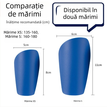 MINI Master protecții pentru gambe la fotbal, plăci protectoare symetrice stânga-dreapta, pentru adulți și copii, protecție anti-coliziune pentru antrenament