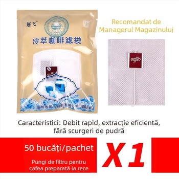 Zhanfei Filtru de cafea pentru cold brew – hârtie ultrafină, material japonez