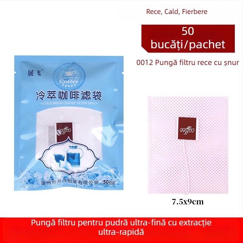 Zhanfei Filtru de cafea pentru cold brew – hârtie ultrafină, material japonez
