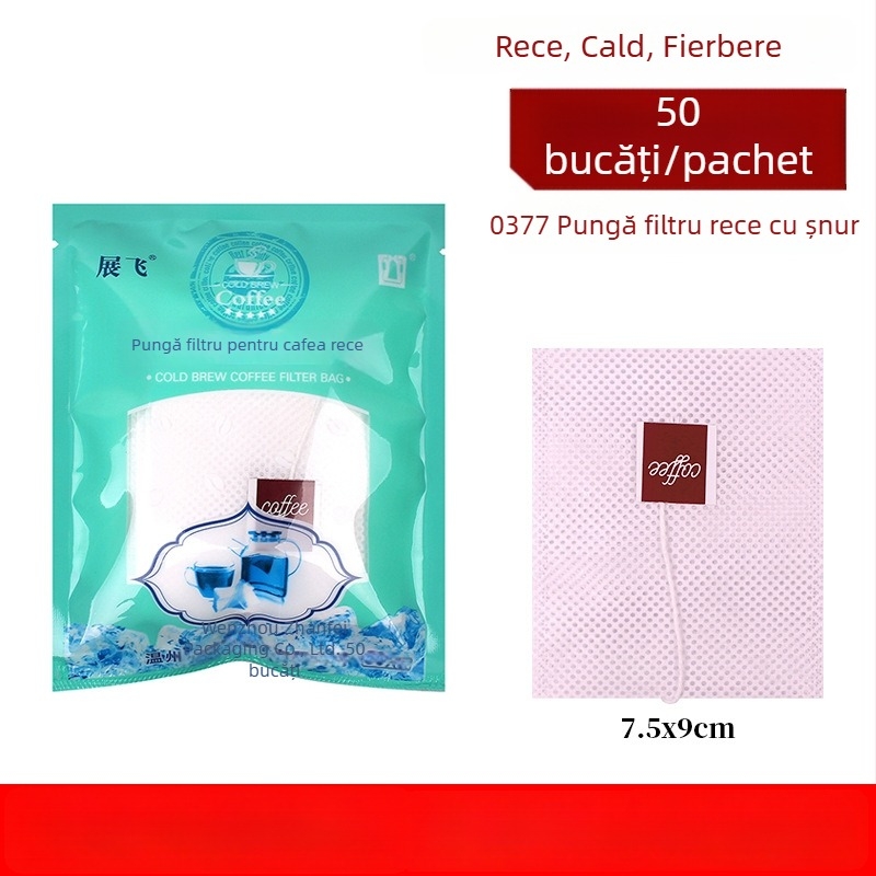 Zhanfei Filtru de cafea pentru cold brew – hârtie ultrafină, material japonez