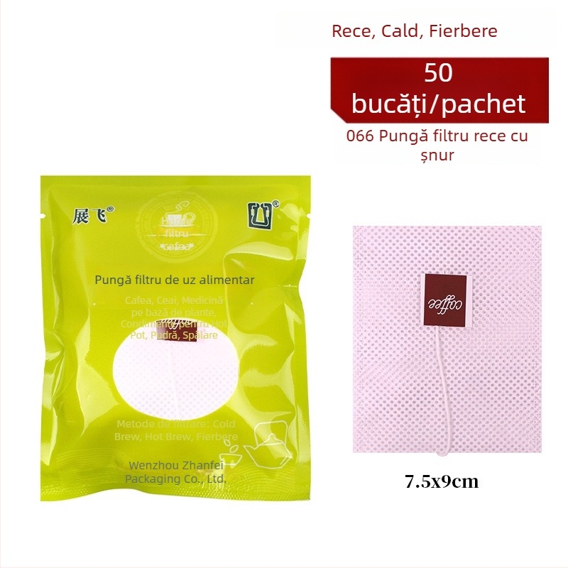 Zhanfei Filtru de cafea pentru cold brew – hârtie ultrafină, material japonez