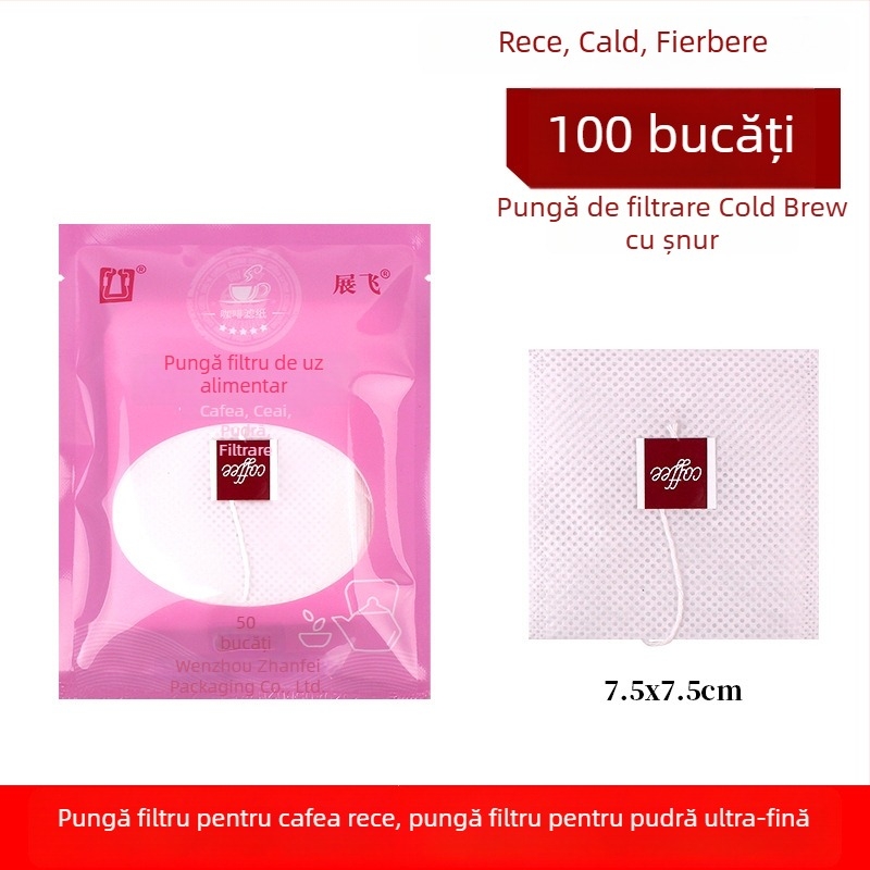 Zhanfei Filtru de cafea pentru cold brew – hârtie ultrafină, material japonez
