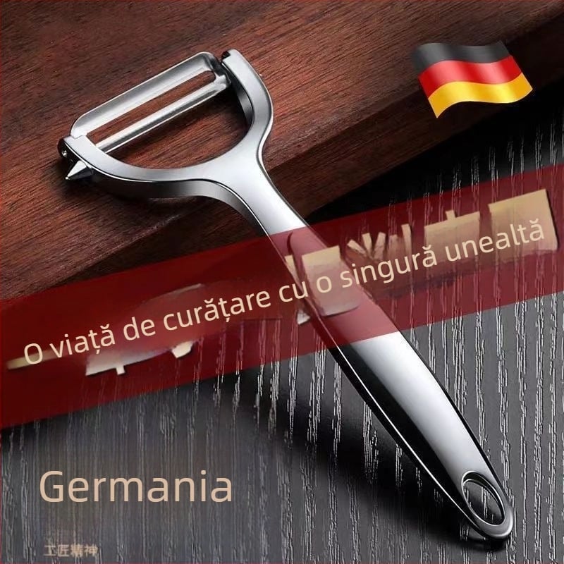 Cuțit de decojit din oțel inoxidabil pentru bucătărie – multifuncțional, decojit cartofi și fructe