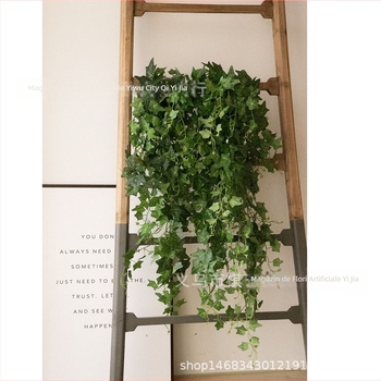 Iedera artificială pentru decorul pereților, liane lungi, plantă verde, 100–200 cm