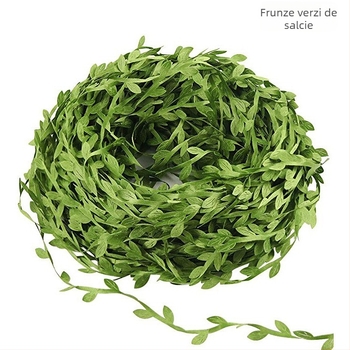Ghirlandă artificială din viță cu frunze de salcie pentru decor de nuntă, petrecere și grădină – decor pentru perete