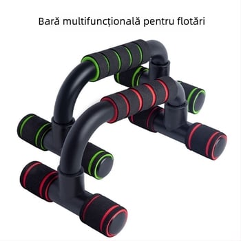 Suport multifuncțional pentru flotări, cu braț în formă de I, antiderapant, detașabil, pentru antrenament acasă