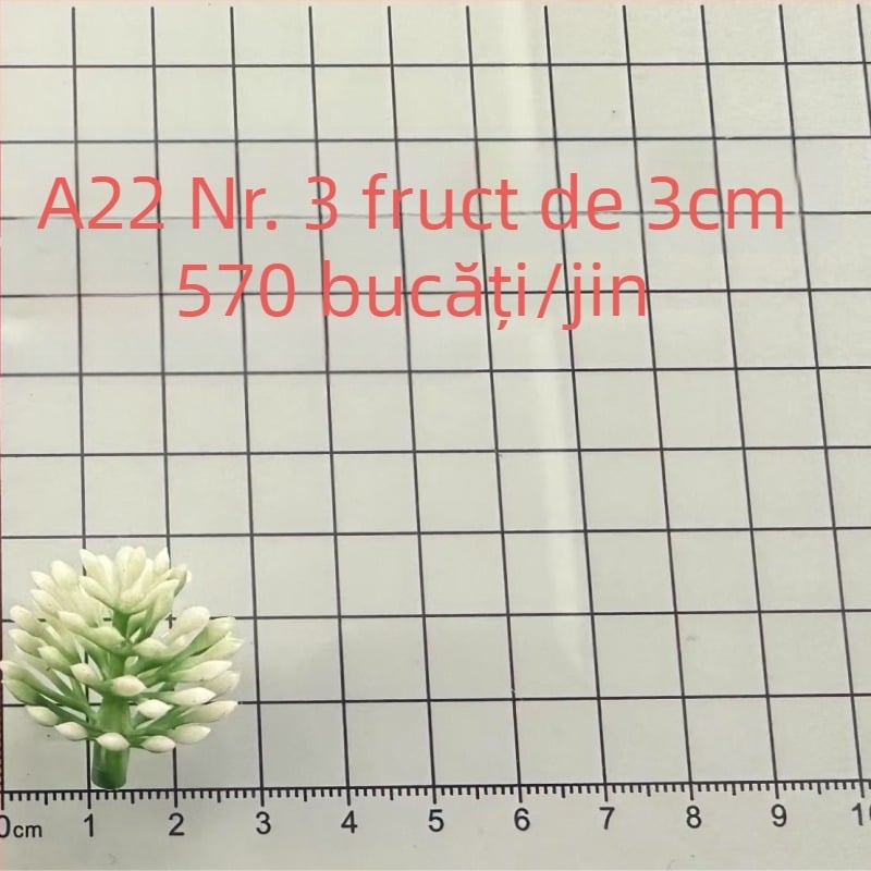 Liană artificială cu flori Gypsophila, eucalipt și iarbă acvatică – decor din plastic