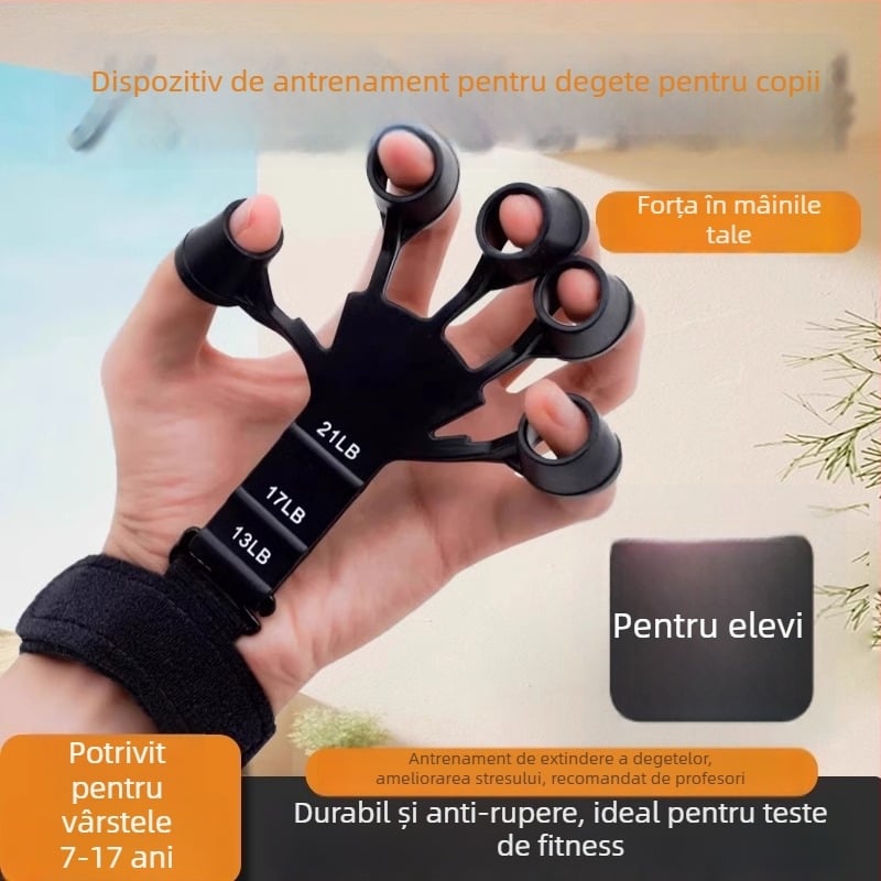 Antrenor de forță a prinderii cu cinci degete pentru copii, elevi din învățământul primar