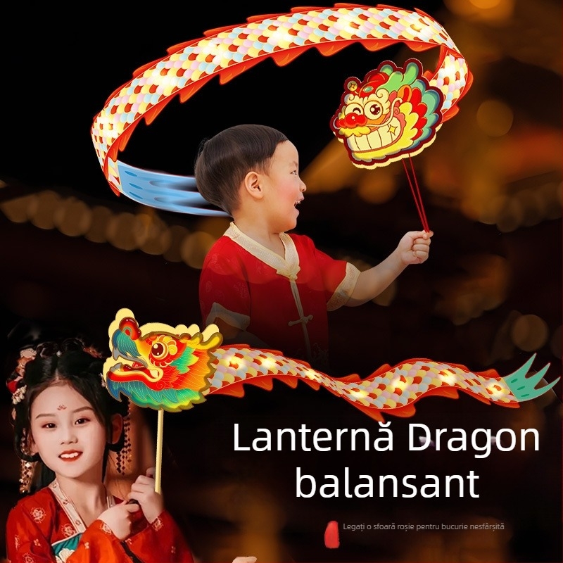 Anul Calului 2026: kit DIY pentru grădiniță — felinar pentru dansul dragonilor, luminos