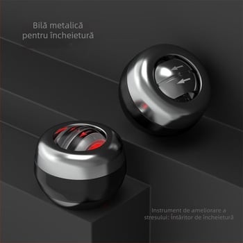 minge giroscop metalică pentru întărirea prinderii și a brațului