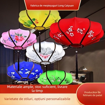 Felinar nou pictat manual, potrivit pentru locuri pitorești, restaurante și decor interior, coridoare de restaurante.