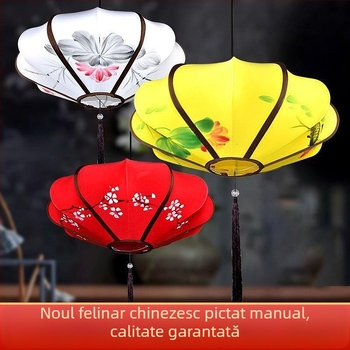 Felinar nou pictat manual, potrivit pentru locuri pitorești, restaurante și decor interior, coridoare de restaurante.