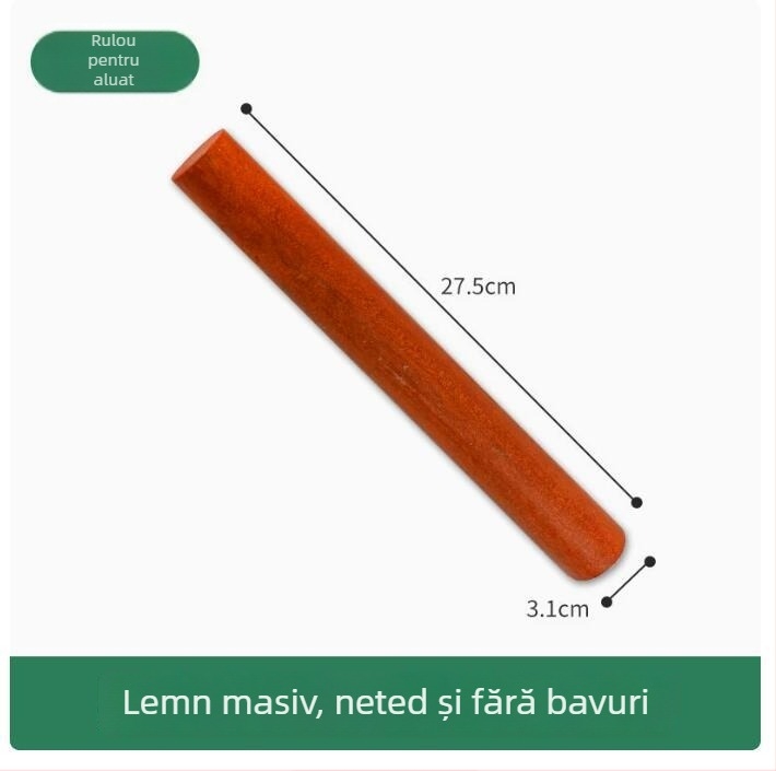Covor din silicon pentru frământat aluat, transparent, calitate alimentară, îngroșat, antiaderent și antiderapant, pentru întins aluatul și rularea lui pentru găluște și baozi