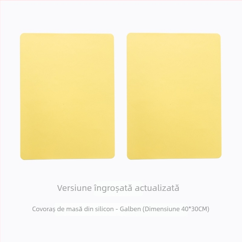 Covoraș din silicon pentru copii 40x30, covoraș pentru frământat aluatul și tocător, antiderapant, rezistent la temperaturi, 120 g