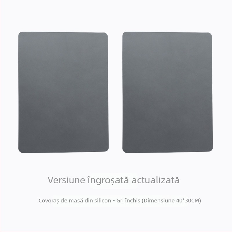 Covoraș din silicon pentru copii 40x30, covoraș pentru frământat aluatul și tocător, antiderapant, rezistent la temperaturi, 120 g
