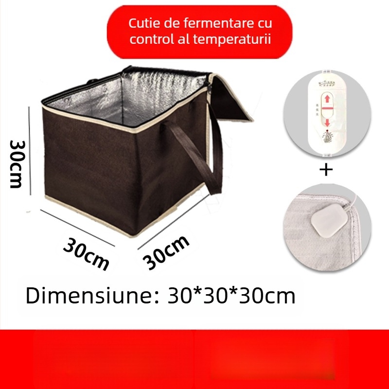 Cutie multifuncțională de fermentare cu încălzire și izolare pentru aluat, vin de orez, iaurt și chifle aburite