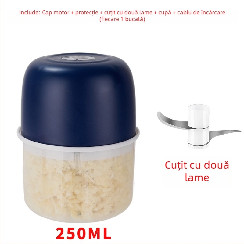 Presă de usturoi compactă și zdrobitor de usturoi, unealtă de bucătărie manuală