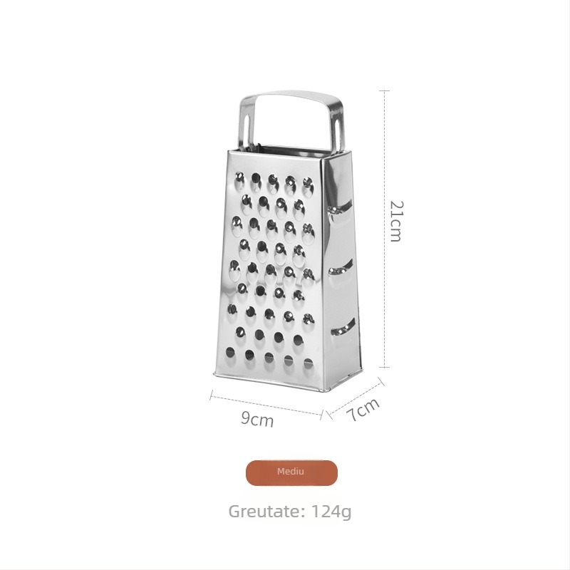 Tăietor multifuncțional pentru legume și fructe, cu feliator de cartofi și răzător de brânză