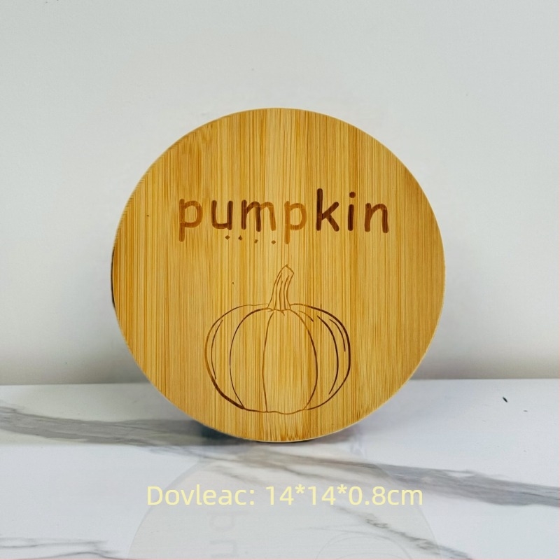 Aproape rotund placă din bambus natural, antiderapant, rezistentă la temperaturi ridicate, pentru bucătăria de acasă; rezistentă la căderi, protecție împotriva arsurilor; izolație termică multifuncțională pentru oale.
