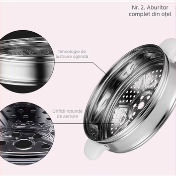 Coș de aburi din oțel inoxidabil, formă triunghiulară semisferică, universal pentru rice cooker electric, tavă de aburi îngroșată, pentru uz casnic, pentru aburirea pâinii, dimensiuni 2/3/5/10/13