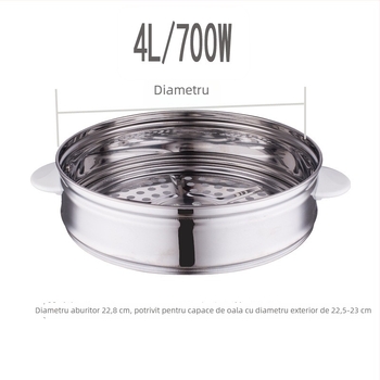 Coș de aburi din oțel inoxidabil, formă triunghiulară semisferică, universal pentru rice cooker electric, tavă de aburi îngroșată, pentru uz casnic, pentru aburirea pâinii, dimensiuni 2/3/5/10/13