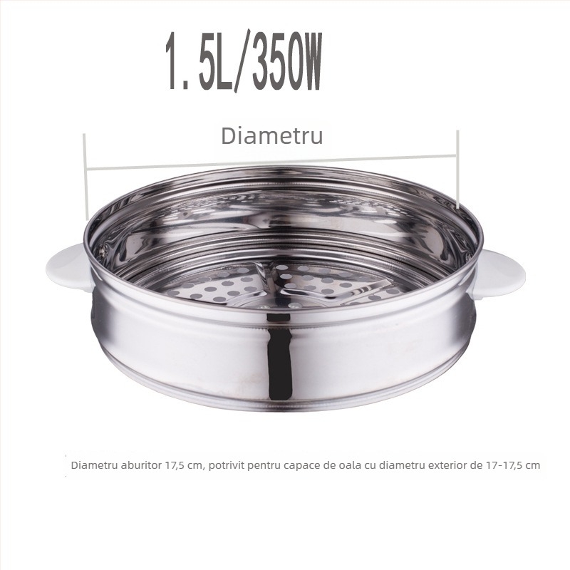 Coș de aburi din oțel inoxidabil, formă triunghiulară semisferică, universal pentru rice cooker electric, tavă de aburi îngroșată, pentru uz casnic, pentru aburirea pâinii, dimensiuni 2/3/5/10/13