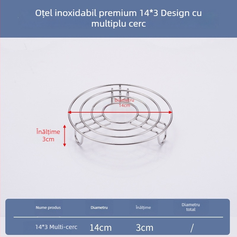 Raft de aburi triunghiular din oțel inoxidabil 304, non-magnetic, suport cu picioare înalte, raft de aburi multifuncțional