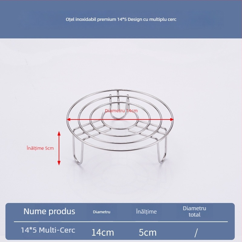 Raft de aburi triunghiular din oțel inoxidabil 304, non-magnetic, suport cu picioare înalte, raft de aburi multifuncțional