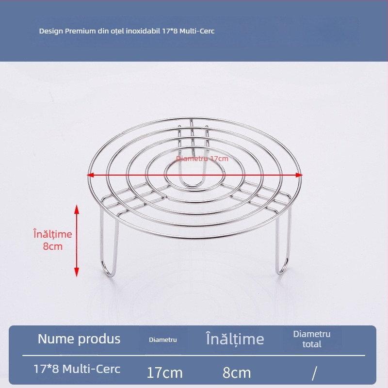 Raft de aburi triunghiular din oțel inoxidabil 304, non-magnetic, suport cu picioare înalte, raft de aburi multifuncțional