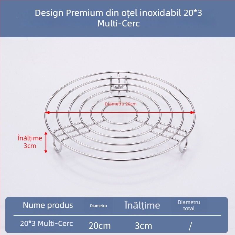 Raft de aburi triunghiular din oțel inoxidabil 304, non-magnetic, suport cu picioare înalte, raft de aburi multifuncțional