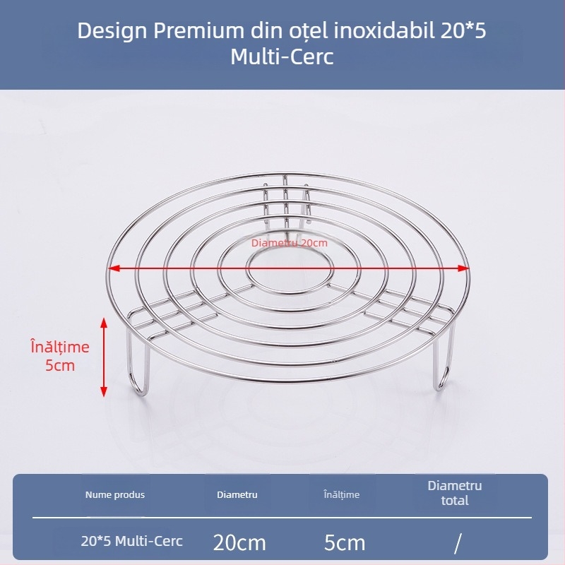 Raft de aburi triunghiular din oțel inoxidabil 304, non-magnetic, suport cu picioare înalte, raft de aburi multifuncțional