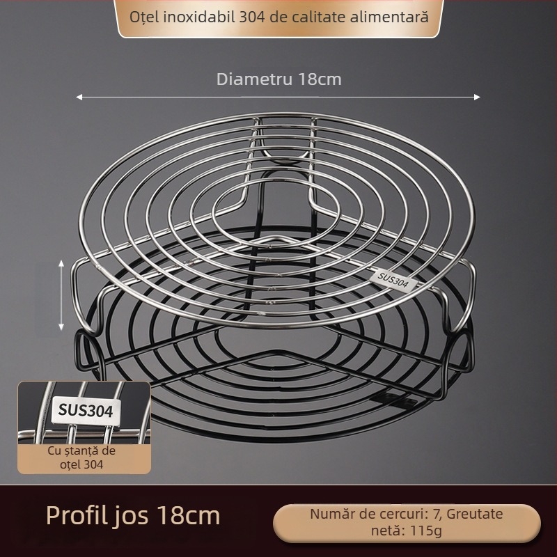 Raft de abur din oțel inoxidabil pentru oale sub presiune și aburitoare