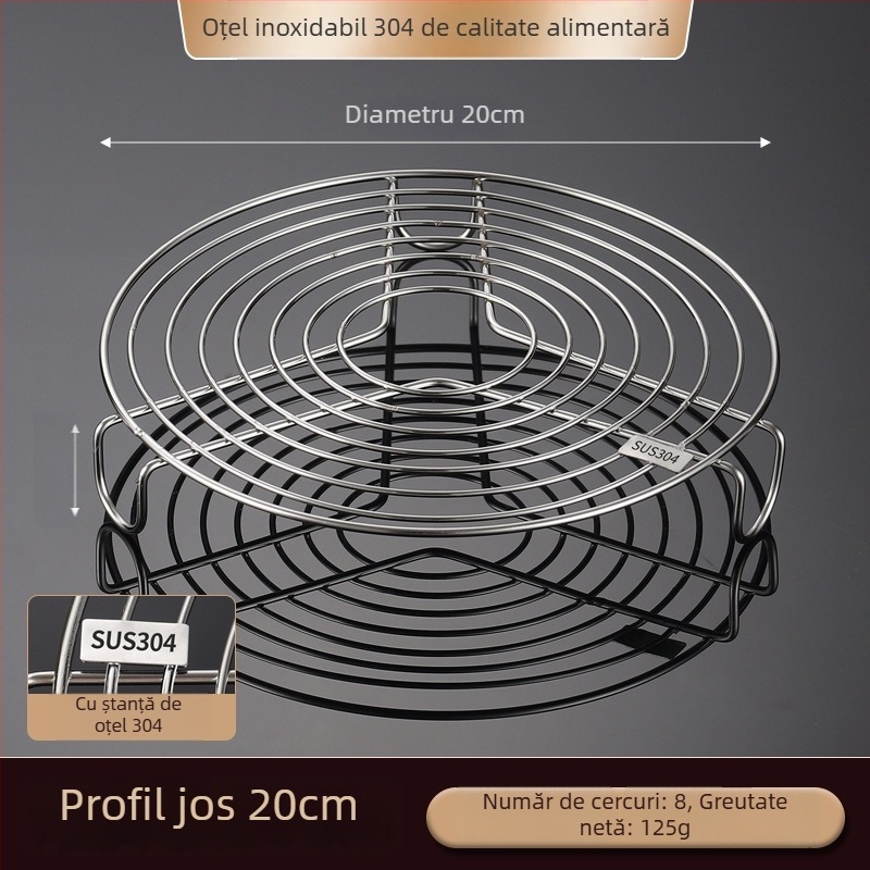Raft de abur din oțel inoxidabil pentru oale sub presiune și aburitoare