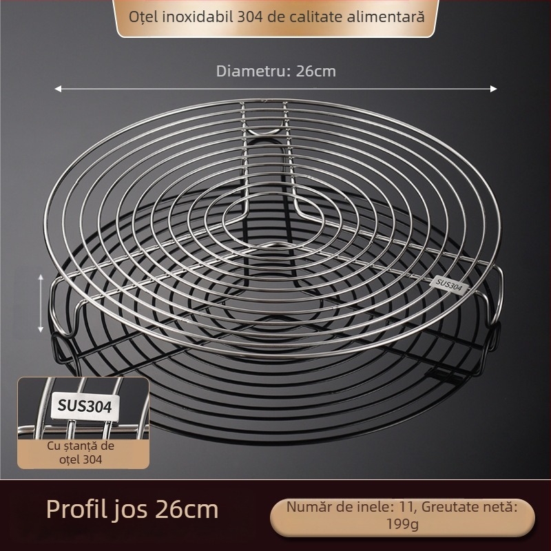 Raft de abur din oțel inoxidabil pentru oale sub presiune și aburitoare