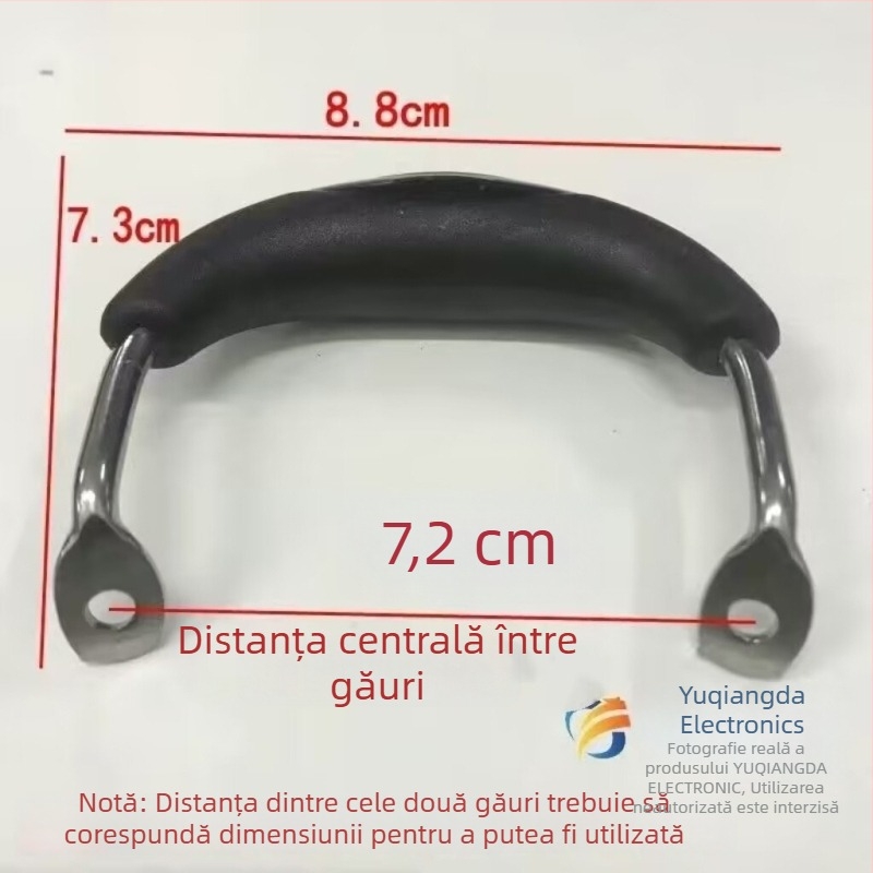 Mâner de oală din lemn, universal, antiarsură și rezistent la căldură, detașabil, cu urechi de oală cu două găuri