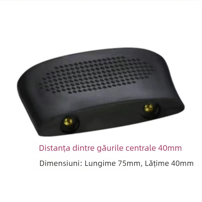 Mâner de oală din lemn, universal, antiarsură și rezistent la căldură, detașabil, cu urechi de oală cu două găuri