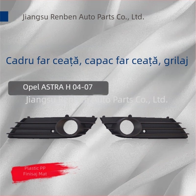 Ramă pentru farul de ceață Opel Astra, capac de far, grilă și panou decorativ